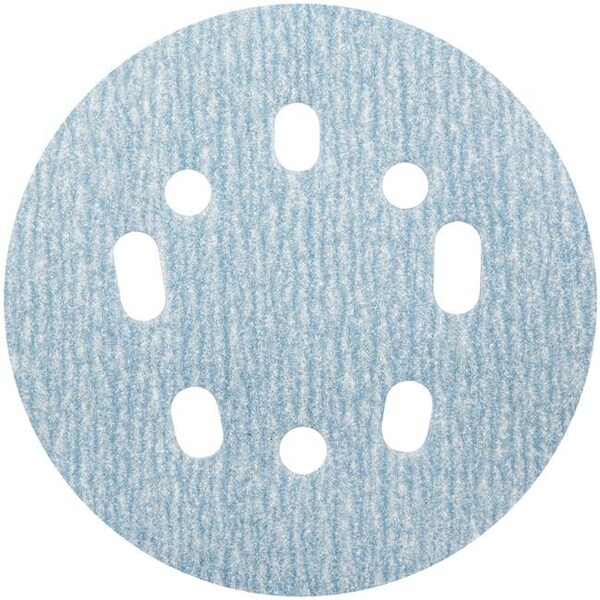 Norton Co Norton 1931310 ProSand 5 in. Ceramic Alumina Hook & Loop 5 & 8 Hole UVH Sanding Disc; 320 Grit Extra Fine - Pack of 50 1931310 - main